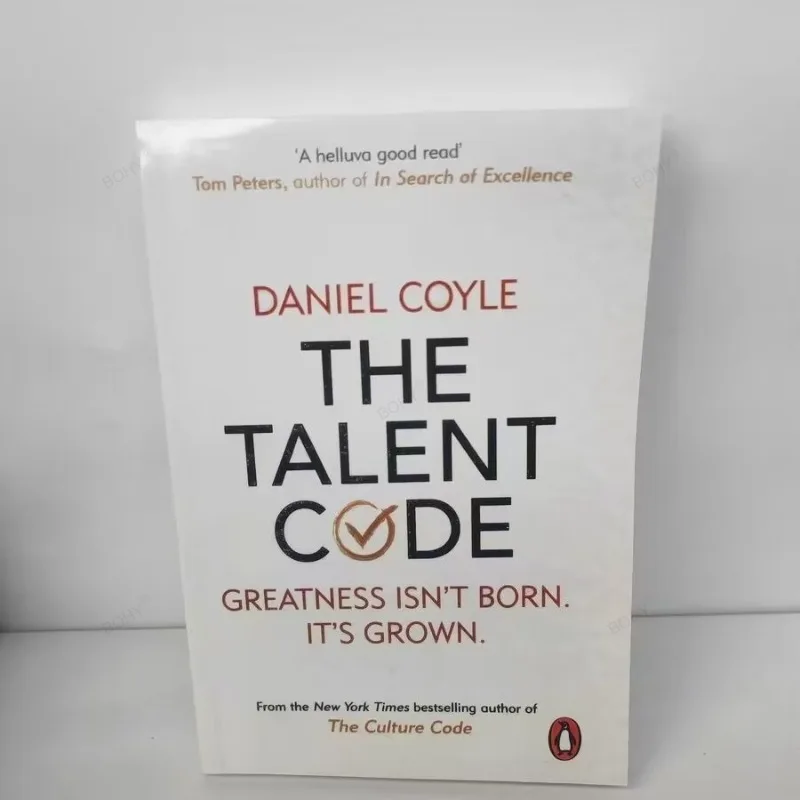 

The Talent Code By Daniel Coyle Greatness Isn't Born, It's Grown Paperback Book in English