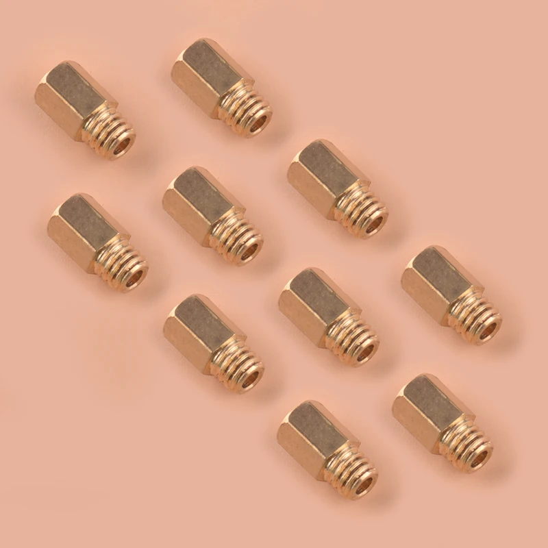 10Pcs/Set Carburetor Main Jet Nozzle Brass 50 55 60 65 70 75 80 85 90 95 Size Accessories Fit for Mikuni VM TM TMX AX100
10Pcs/Set Carburetor Main Jet Nozzle Brass 50 55 60 65 70 75 80 85 90 95 Size Accessories Fit for Mikuni VM TM TMX AX100