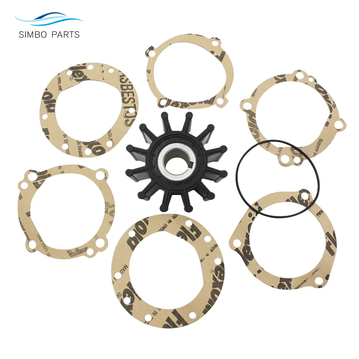 675763 Flexible Water Pump Impeller Kit For Chrysler LM 318X 340 360 And Double Pocket Engine Marine Engine 4142878 2847629
675763 Flexible Water Pump Impeller Kit For Chrysler LM 318X 340 360 And Double Pocket Engine Marine Engine 4142878 2847629