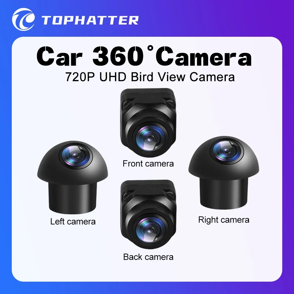 UHD 3D 360°Panoramic Camera Rear View Camera Car Bird View System 4 Camera Rear/Front/Left/Right 3D 360 Cam
UHD 3D 360°Panoramic Camera Rear View Camera Car Bird View System 4 Camera Rear/Front/Left/Right 3D 360 Cam