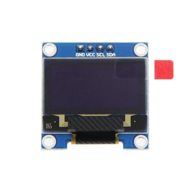 

New 4X 0.96 Inch IIC I2C Serial GND 128X64 OLED LCD LED Display Module SSD1306 For Arduino Kit White Display