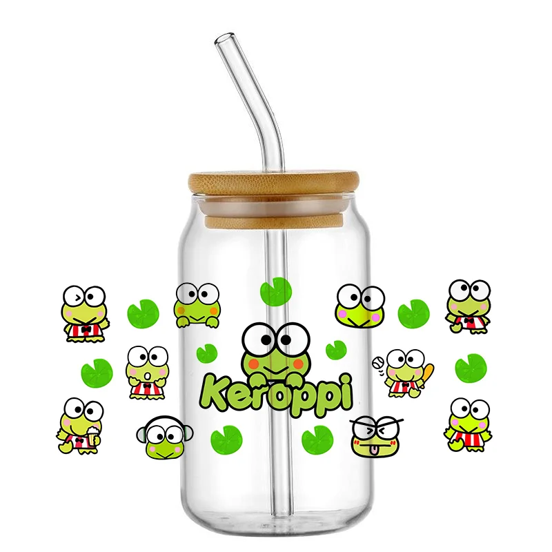 Miniso Cartoon frog keroppi UV DTF Transfer Sticker Waterproof Non-marking Decorative frog Sticker for Thermal Cups Mugs
Miniso Cartoon frog keroppi UV DTF Transfer Sticker Waterproof Non-marking Decorative frog Sticker for Thermal Cups Mugs