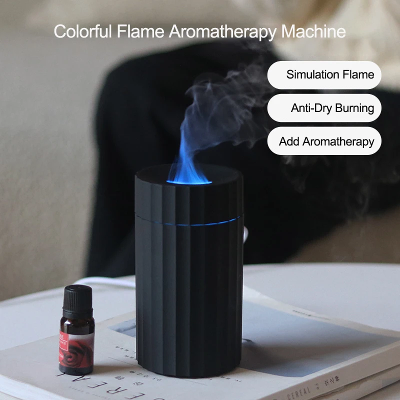 

New Flame Air Humidifier Car Air Fresheners Essential Oils Aroma Diffuser Aromatherapy Humidifiers Diffusers Home Room Fragrance