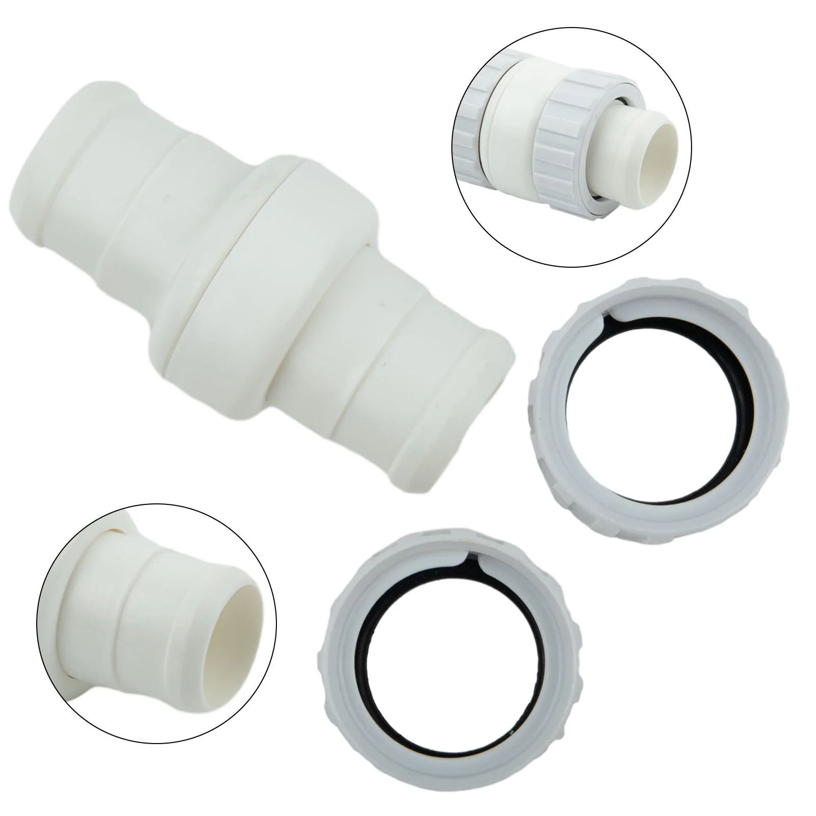 2Pcs Hose Nut 1pc Hose Swivel 9-100-3002 9-100-3109 Easy To Use For Polaris 360 Pool Cleaner Pool Cleaning Tools
2Pcs Hose Nut 1pc Hose Swivel 9-100-3002 9-100-3109 Easy To Use For Polaris 360 Pool Cleaner Pool Cleaning Tools