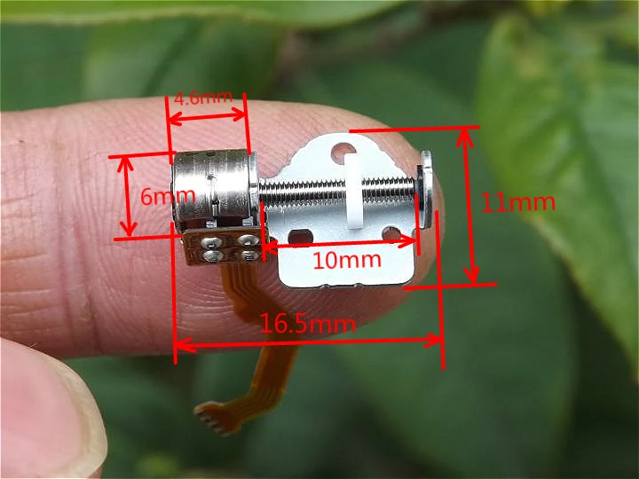 6mm micro stepping motor slide screw drive accessories / camera accessories / micro engraving machine accessories DIY
6mm micro stepping motor slide screw drive accessories / camera accessories / micro engraving machine accessories DIY