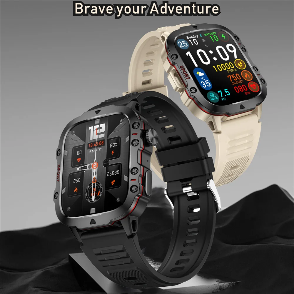 New Smart Watch Voice Assistant Watch Sports1.96 Inch Screen 420 MAh Bluetooth Call Fitness Waterproof Smartwatch For Men
New Smart Watch Voice Assistant Watch Sports1.96 Inch Screen 420 MAh Bluetooth Call Fitness Waterproof Smartwatch For Men