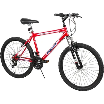 Bicicleta Elétrica Dobrável de Alto Custo-Benefício: Um Passeio Econômico e Poderoso 9 Mountain Bike Boys 24 Inch Wheels with 18 Speed Grip Shifter and Dual Handbrakes in Red Bicycle Folding Mtb Bycyle Road Cycling