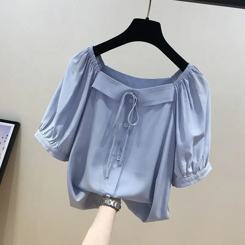 2024 Summer New French Chic Chiffon Blouses Women Clothing Casual Fashion Design Short Sleeved Shirts Lady Sweet Tops S213
2024 Summer New French Chic Chiffon Blouses Women Clothing Casual Fashion Design Short Sleeved Shirts Lady Sweet Tops S213