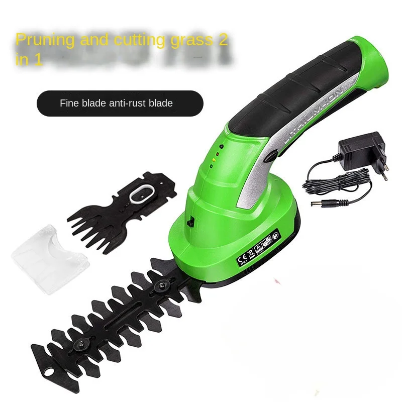 

Electric lawn mower small household rechargeable garden multifunctional handheld hedge pruning shear, lithium electric weeder