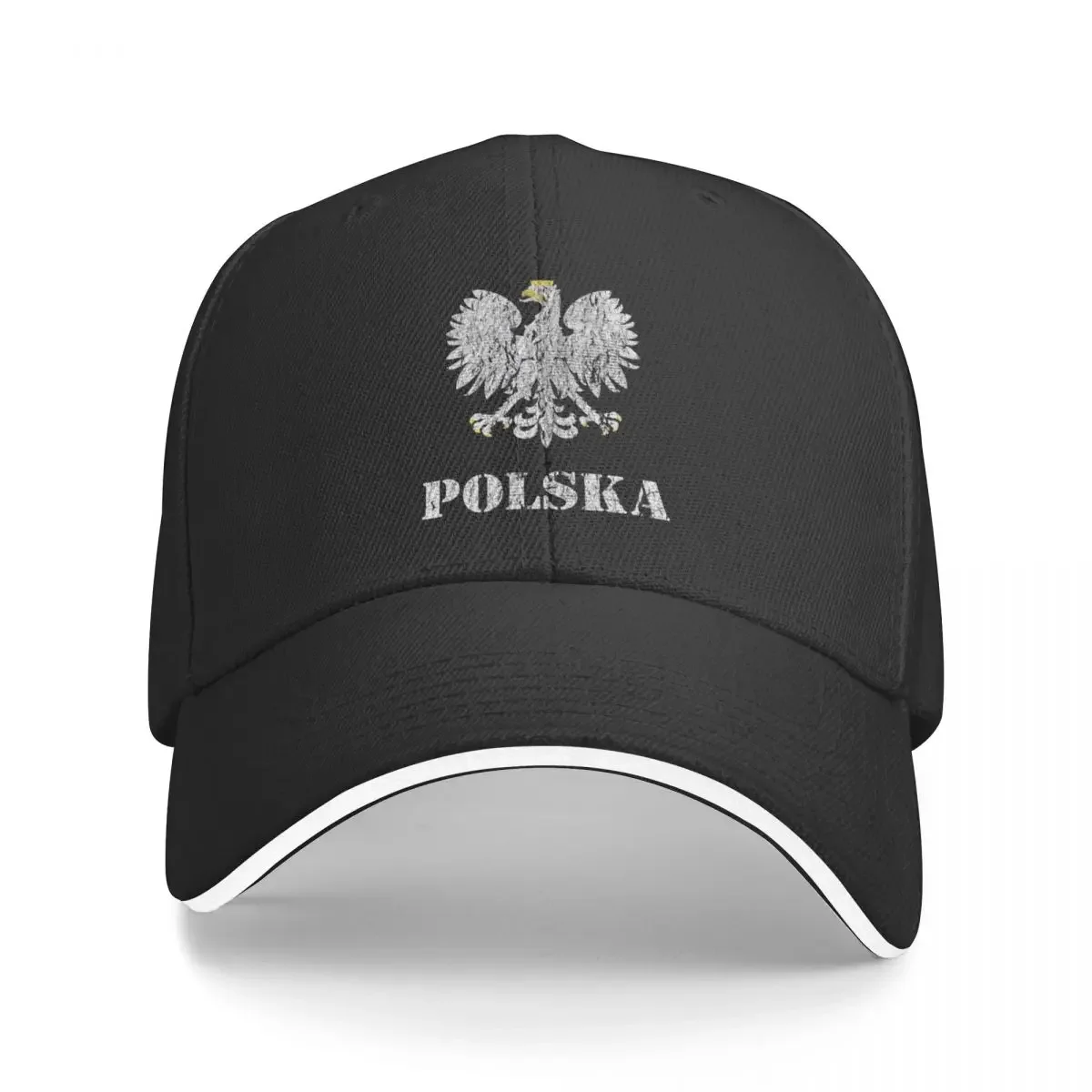 

Vintage Poland Polish Flag - Polish Eagle Baseball Cap tea Hat Beach Bag Rave Sports Cap Men's Caps Women's