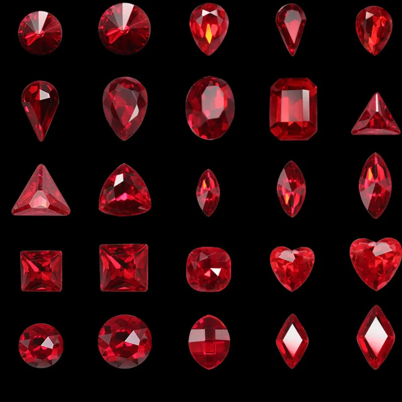 20pcs/pack red pointback glitter crystal glass nails rhinestones manicure diamond ornament stone gem 3D nail art DIY Decorations
20pcs/pack red pointback glitter crystal glass nails rhinestones manicure diamond ornament stone gem 3D nail art DIY Decorations