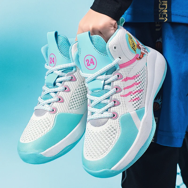 Brand Kids Basketball Shoes Breathable Comforthable Children Sport Shoes Outdoor Boys Basketball Sneakers Bryants Girls Gym Shoe
Brand Kids Basketball Shoes Breathable Comforthable Children Sport Shoes Outdoor Boys Basketball Sneakers Bryants Girls Gym Shoe