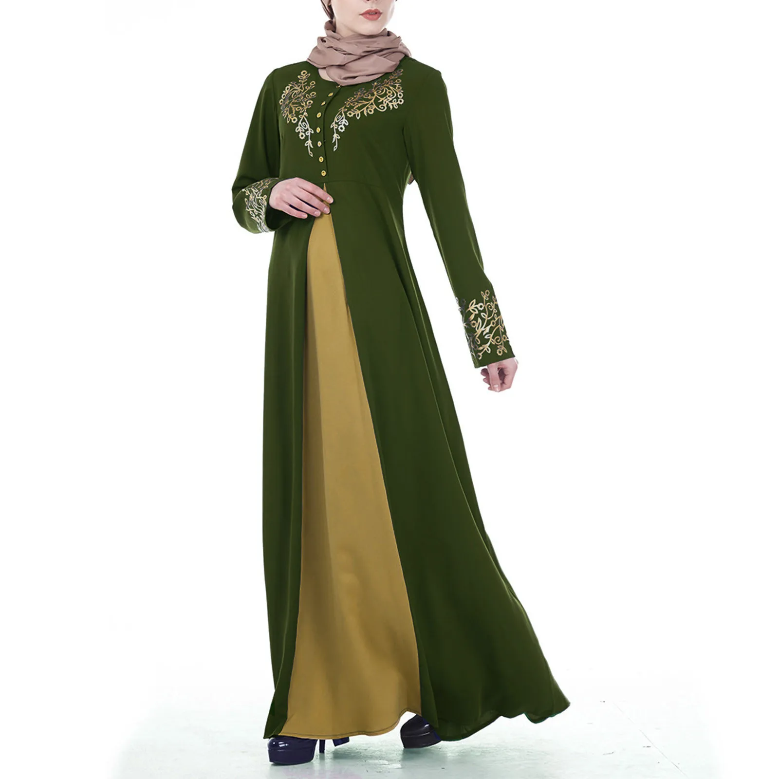 

Мусульманская абайя Турция исламский арабский хиджаб платье Caftan Дубай Кафтан марокканский халат мусульманское платье мусульманская одежда для женщин 2024 Новинка