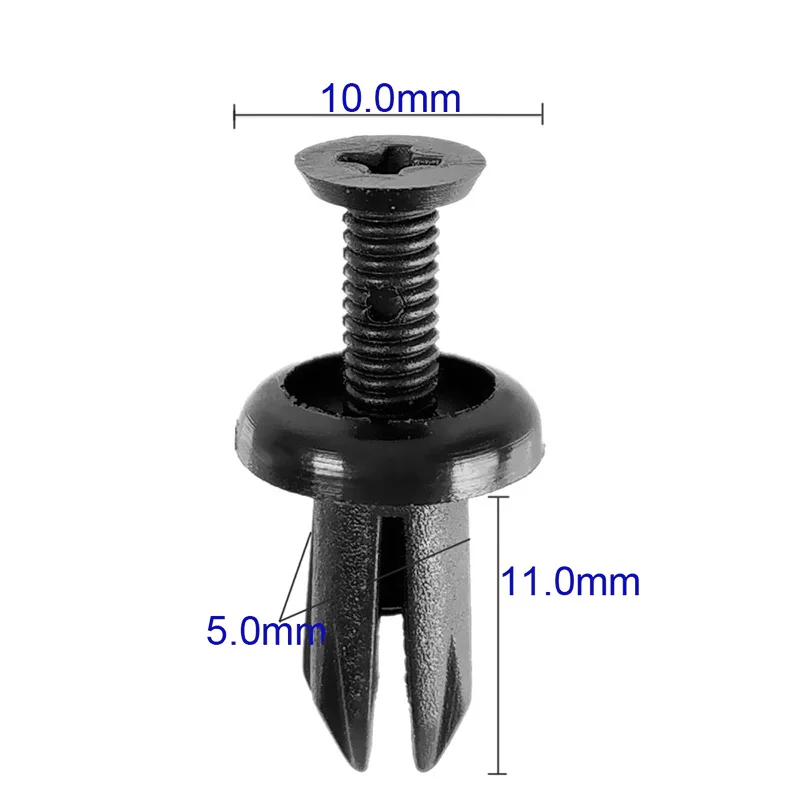 5mm Car Cover Plat Retainers Fastener clips 50Pcs Nylon Auto Ventilated Push pins Clamp Decor Accessory Trim Panel
5mm Car Cover Plat Retainers Fastener clips 50Pcs Nylon Auto Ventilated Push pins Clamp Decor Accessory Trim Panel