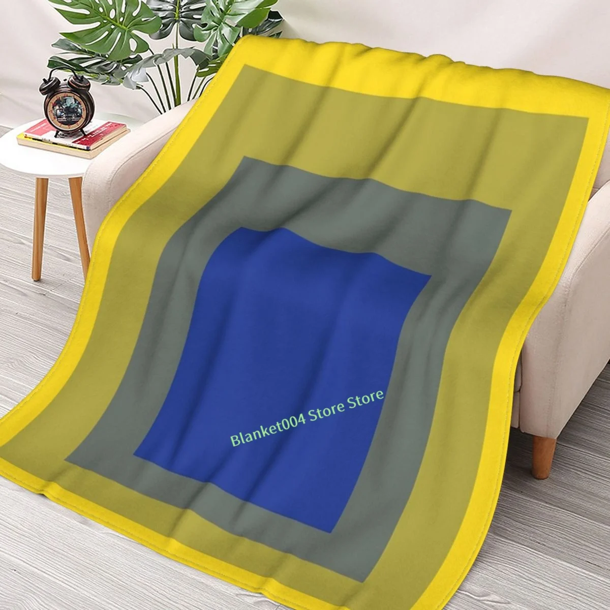 Homage To The Square In Yellow To Blue Throw Blanket 3D printed sofa bedroom decorative blanket children adult Christmas gift
Homage To The Square In Yellow To Blue Throw Blanket 3D printed sofa bedroom decorative blanket children adult Christmas gift