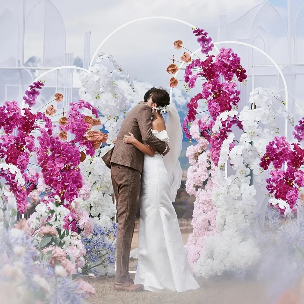 Wedding Arche,Stable Balloon Arch Stand, Metal Wedding Arch Backdrop Stands Circle Backdrop Stands Frame, Wedding Arche
Wedding Arche,Stable Balloon Arch Stand, Metal Wedding Arch Backdrop Stands Circle Backdrop Stands Frame, Wedding Arche