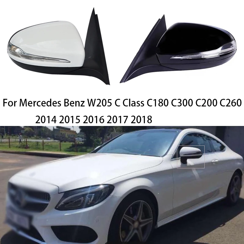 For Mercedes Benz W205 C Class C180 C300 C200 C260 2014 2015 2016 2017 2018 Car Side Power Rear View Mirror Assembly Blind Spot
For Mercedes Benz W205 C Class C180 C300 C200 C260 2014 2015 2016 2017 2018 Car Side Power Rear View Mirror Assembly Blind Spot