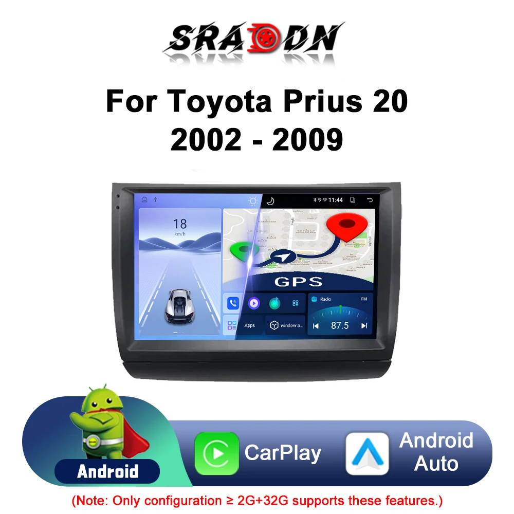 Для Toyota Prius 20 2002 2003 2004 2005 2006 2007 2008 2009 Android Автомобильный радиоприемник Автомобильный мультимедийный плеер Навигация GPS Carplay Сенсорный экран Авто стерео
Для Toyota Prius 20 2002 2003 2004 2005 2006 2007 2008 2009 Android Автомобильный радиоприемник Автомобильный мультимедийный плеер Навигация GPS Carplay Сенсорный экран Авто стерео