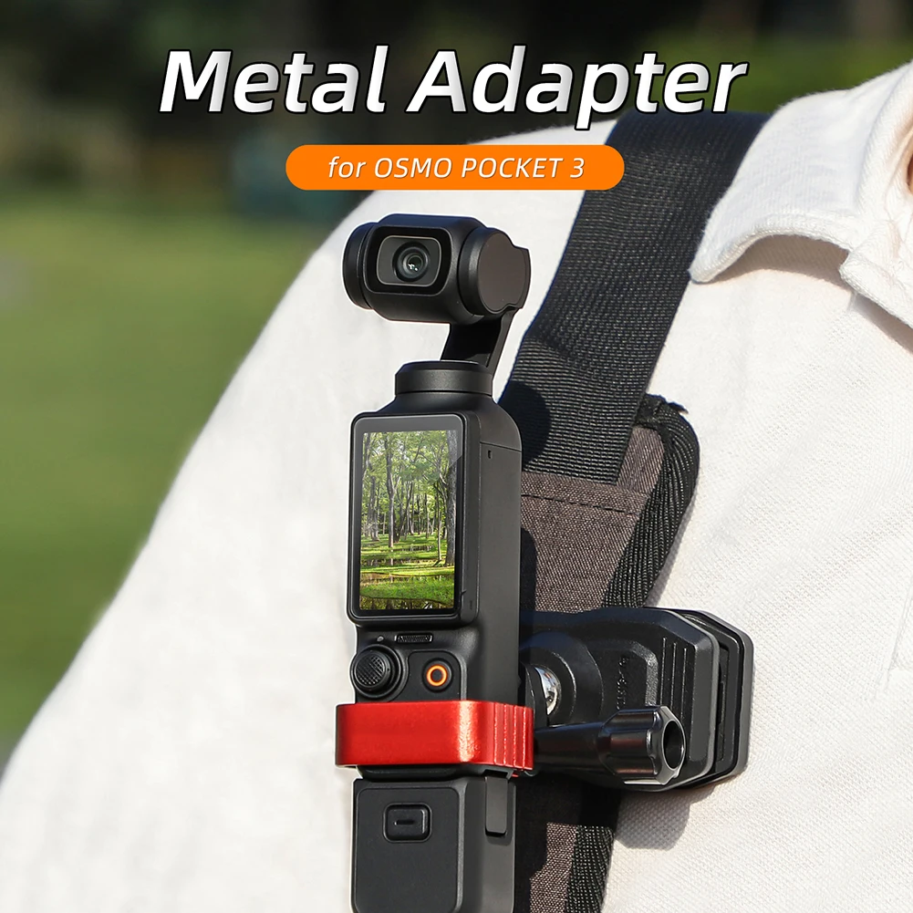 Aluminium Alloy Adapter Camera Extension Bracket Metal Adapter Stabilizer For DJI OSMO Pocket 3 Camera
Aluminium Alloy Adapter Camera Extension Bracket Metal Adapter Stabilizer For DJI OSMO Pocket 3 Camera