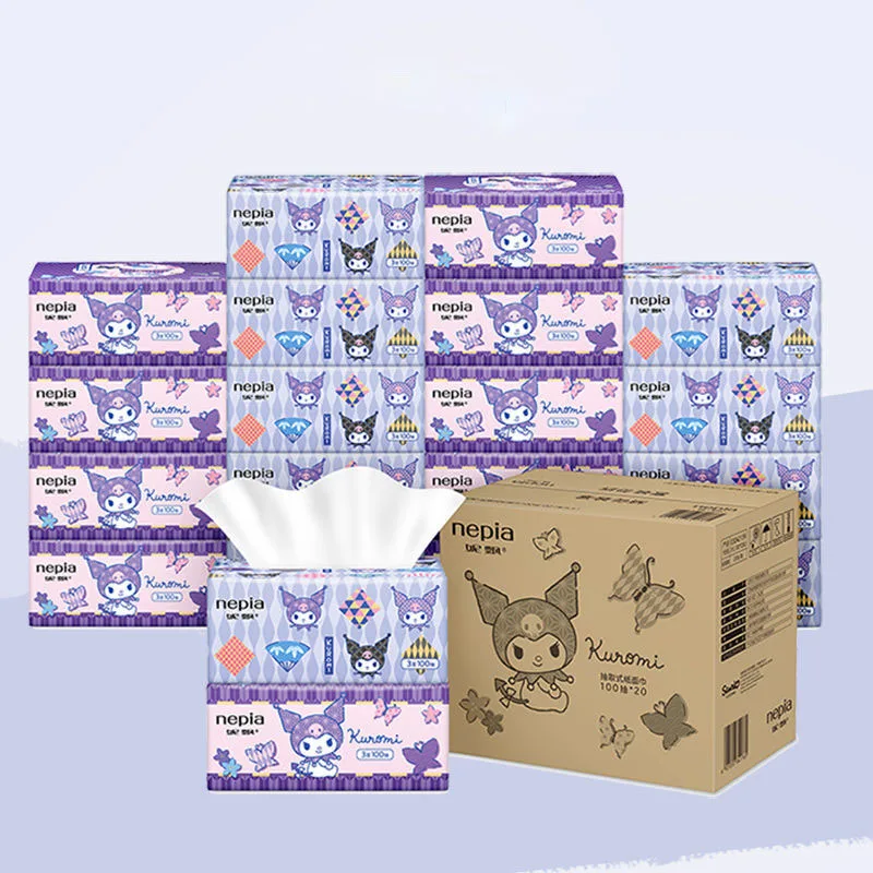 4Pcs/Set Kawaii Sanrio Napkins Kuromi My Melody HelloKittys Cartoon Cute Household Tissue Paper Tilet Paper 100 Sheets a Pack
4Pcs/Set Kawaii Sanrio Napkins Kuromi My Melody HelloKittys Cartoon Cute Household Tissue Paper Tilet Paper 100 Sheets a Pack