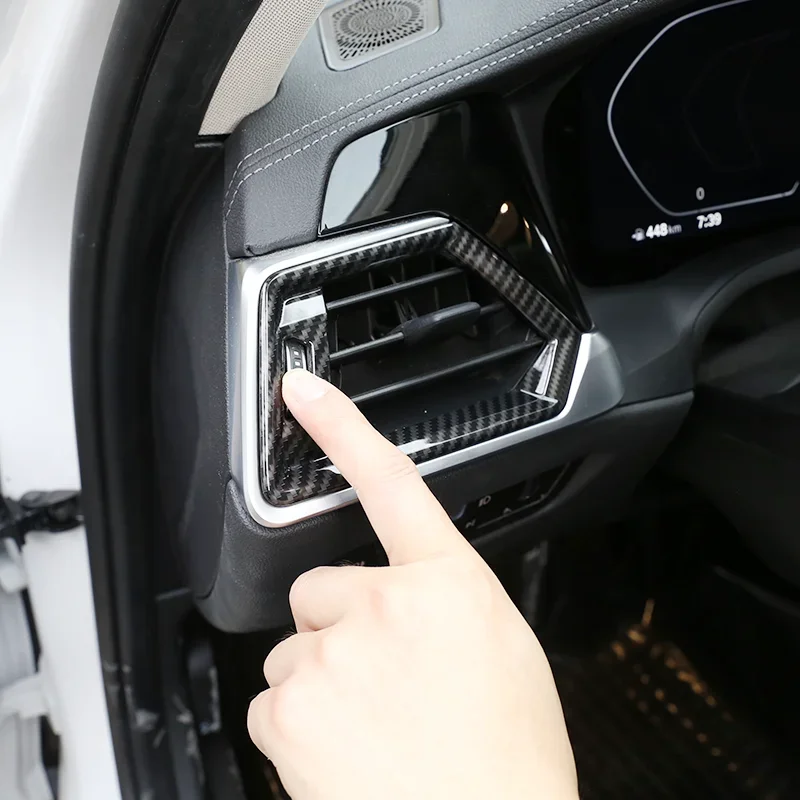 ABS Car Dashboard Side Air Vent Frame Trim Cover For BMW 3 Series G01 2020-2022 LHD Car Interior Accessories
ABS Car Dashboard Side Air Vent Frame Trim Cover For BMW 3 Series G01 2020-2022 LHD Car Interior Accessories