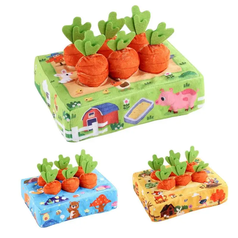 

Игрушки Монтессори, детская игрушка в виде моркови, кристалл, бархатная игрушка, Подходящие Игрушки, развивающая детская игра, развивающие игрушки для детей
