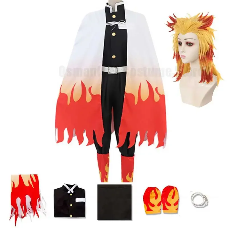 Adult regoku kyoujurou cosplay kids men women kimetsu no Yaiba Halloween costume
Adult regoku kyoujurou cosplay kids men women kimetsu no Yaiba Halloween costume