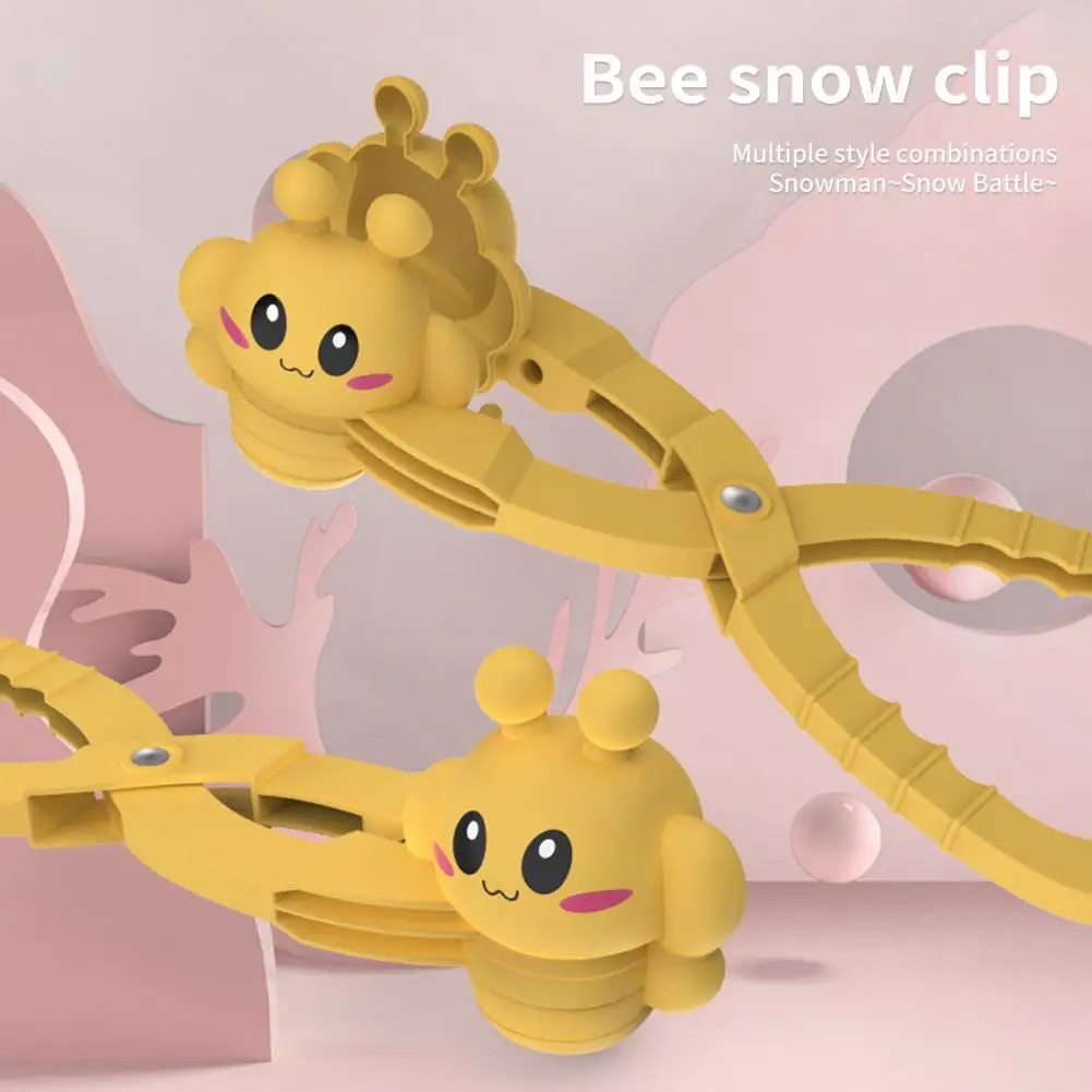 Snowball Clip Low Temperature Resistance Anti-break Quick Demoulding Ergonomic Bee Shape DIY Maracas Clip Beach Supply
Snowball Clip Low Temperature Resistance Anti-break Quick Demoulding Ergonomic Bee Shape DIY Maracas Clip Beach Supply