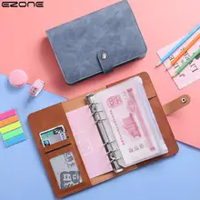 EZONE A6 Leather Binder With 12 Loose-leaf Zipper Pockets Macaron Notebook Change Bill Storage Book Office Supplies Stationery
EZONE A6 Leather Binder With 12 Loose-leaf Zipper Pockets Macaron Notebook Change Bill Storage Book Office Supplies Stationery