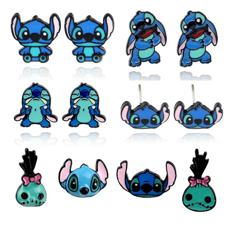 Disney Stitch Anime Surrounding Star Baby Cartoon Shape Alloy Dropping Oil Earrings Style Ear Studs Earclips Dangle Earrings
Disney Stitch Anime Surrounding Star Baby Cartoon Shape Alloy Dropping Oil Earrings Style Ear Studs Earclips Dangle Earrings