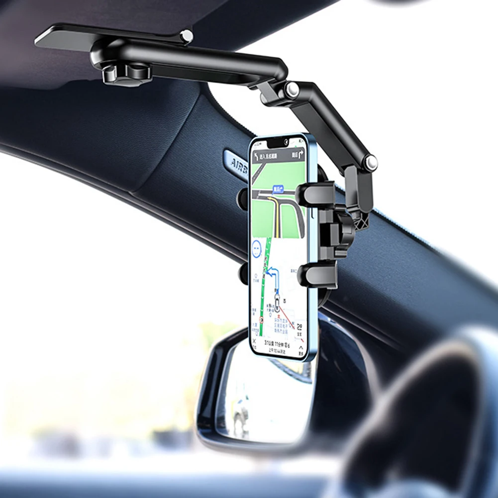 1Pcs Rearview Mirror Folding Mobile Phone Holder Bracket Rotation Car Phone Holder Multifunction Car Sun Visor Smart Phone Stand
1Pcs Rearview Mirror Folding Mobile Phone Holder Bracket Rotation Car Phone Holder Multifunction Car Sun Visor Smart Phone Stand