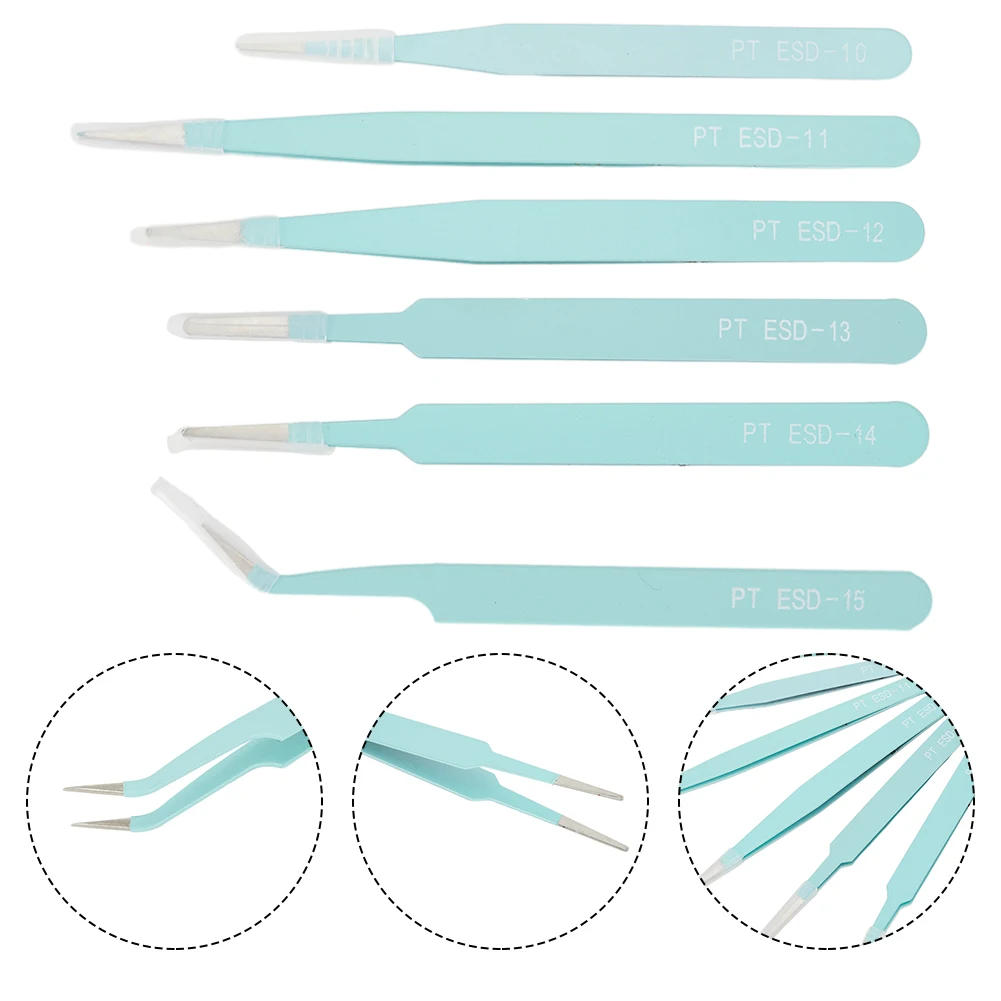 Anti static and Corrosion Resistant Stainless Steel Tweezers Set for Precision Electronic and Electrical Repairs
Anti static and Corrosion Resistant Stainless Steel Tweezers Set for Precision Electronic and Electrical Repairs
