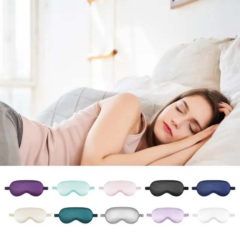 

Eye Covers Sleeping Mask Block Out Light Soft Padded Sleep Mask Blackout Night Blindfold Travel Night Sleep Mask Comfort Eye