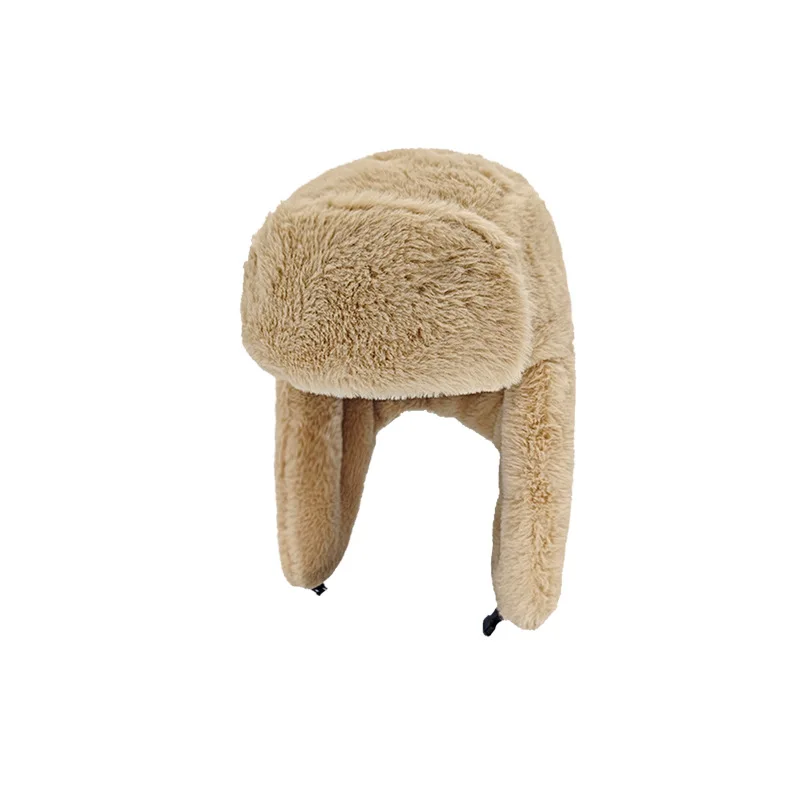Cotton Cap Outdoor Cycling Warm Hat Windproof Cold Thickened Rabbit Hair Ear Protection Brimless Plush Russian Cap Free Shipping
Cotton Cap Outdoor Cycling Warm Hat Windproof Cold Thickened Rabbit Hair Ear Protection Brimless Plush Russian Cap Free Shipping