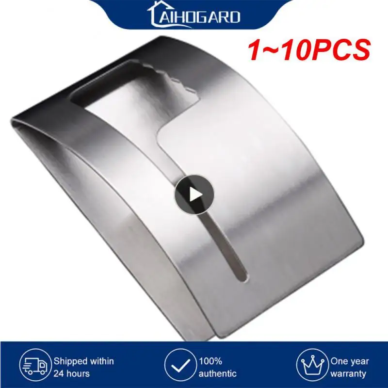 1~10PCS Stainless Steel Self Adhesive Hardware Clip Hanger Bathroom Towel Hooks Holder Household Wall Mounted Towel Rack Storage
1~10PCS Stainless Steel Self Adhesive Hardware Clip Hanger Bathroom Towel Hooks Holder Household Wall Mounted Towel Rack Storage