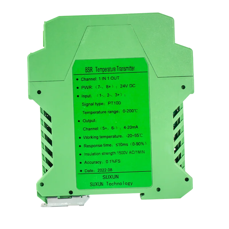 Temperature Transmitter PT100 Module Transducer 0-10V Output 24VDC Power Smart RTD Temperature Sensor
Temperature Transmitter PT100 Module Transducer 0-10V Output 24VDC Power Smart RTD Temperature Sensor