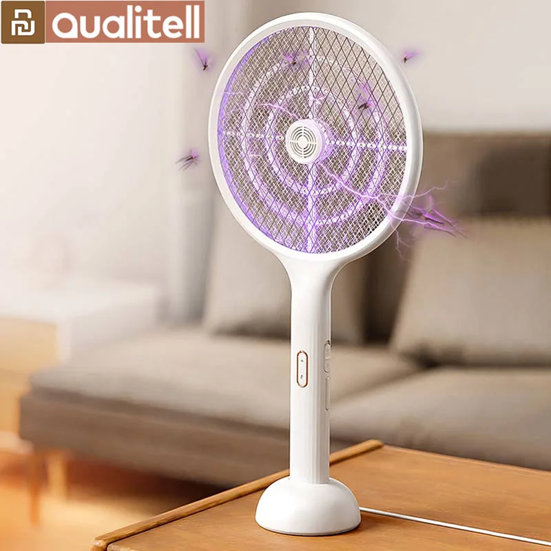 Youpin Qualitell E2 Electric Mosquito Killer Lamp racket fly swatter fryer flies Cordless Battery Power Bug Zapper Insects Racke
Youpin Qualitell E2 Electric Mosquito Killer Lamp racket fly swatter fryer flies Cordless Battery Power Bug Zapper Insects Racke