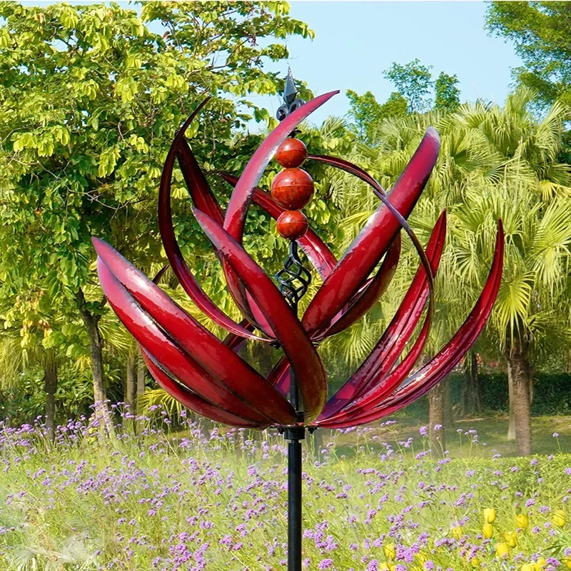 Garden Decorative Windmill Unique Metal Wind Rotator Removable Blue Durable Reflective Strap Grounding Plug Decorative Windmill
Garden Decorative Windmill Unique Metal Wind Rotator Removable Blue Durable Reflective Strap Grounding Plug Decorative Windmill