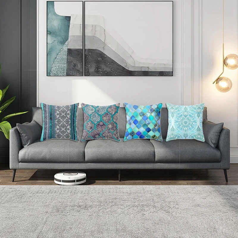 JFBL Лидер продаж, 4 шт., марокканская Богемская декоративная подушка, квадратная подушка для дивана, наволочка для домашней декоративной подушки 45x45 см 
JFBL Лидер продаж, 4 шт., марокканская Богемская декоративная подушка, квадратная подушка для дивана, наволочка для домашней декоративной подушки 45x45 см