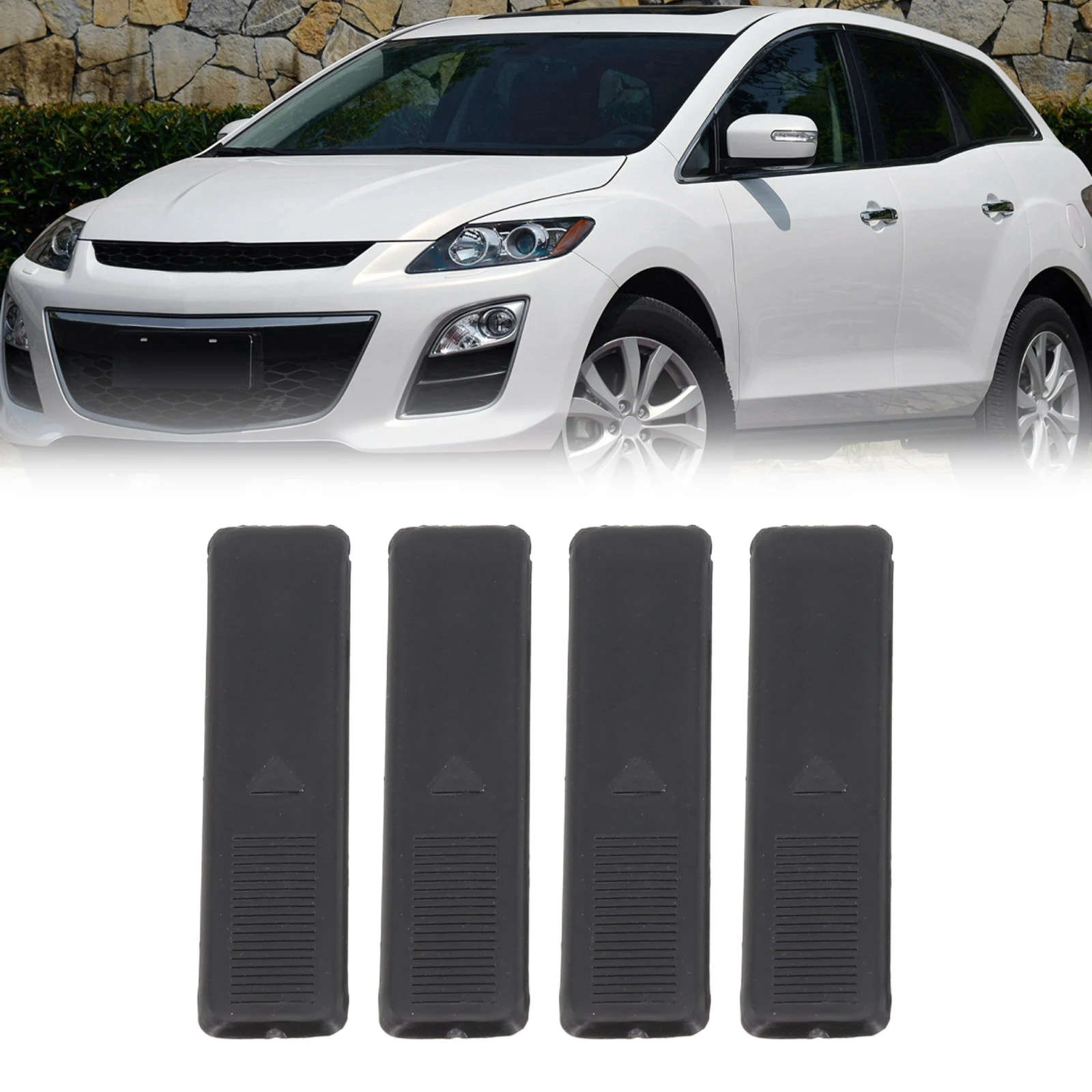 Литая декоративная лента на крышу, черный цвет, задняя часть 52,5*13 мм, автозапчасти для MAZDA, легкая установка
Литая декоративная лента на крышу, черный цвет, задняя часть 52,5*13 мм, автозапчасти для MAZDA, легкая установка