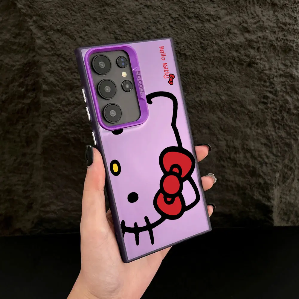 Cartoon Hello Kittys S25 Case For Samsung S25 S24 Ultra Carcasa For Galaxy S23 S22 S21 FE S20 Ultra Plus Shockproof Phone Cover Cartoon Hello Kittys S25 Case For Samsung S25 S24 Ultra Carcasa For Galaxy S23 S22 S21 FE S20 Ultra Plus Shockproof Phone Cover