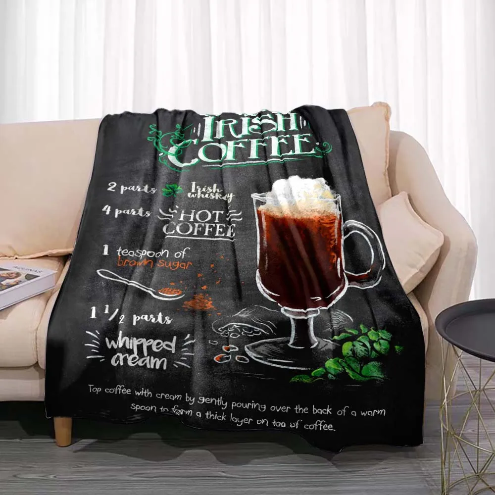 Cocktail Recipe Art Fashion Flannel Soft Throw Blanket Funny Gift for Husband Bar Pub Club Home Decor Man Cave Party Accessories
Cocktail Recipe Art Fashion Flannel Soft Throw Blanket Funny Gift for Husband Bar Pub Club Home Decor Man Cave Party Accessories