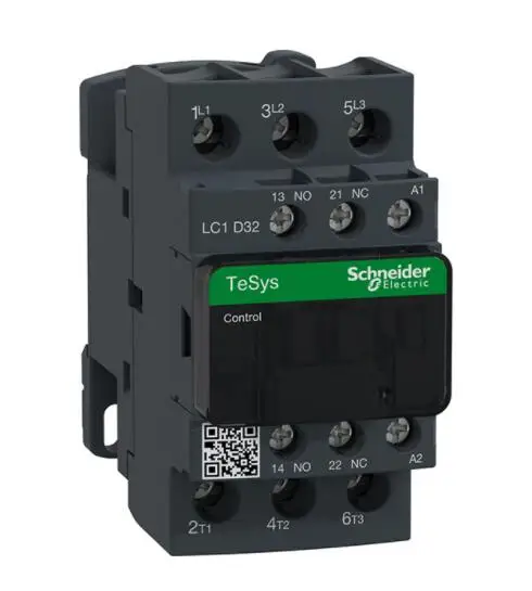 LC1-D32Q7 LC1D32Q7 TeSys D-контактор 3P(3 Нет)-AC-3-32-380 В переменного тока 50/60 Гц катушки
LC1-D32Q7 LC1D32Q7 TeSys D-контактор 3P(3 Нет)-AC-3-32-380 В переменного тока 50/60 Гц катушки