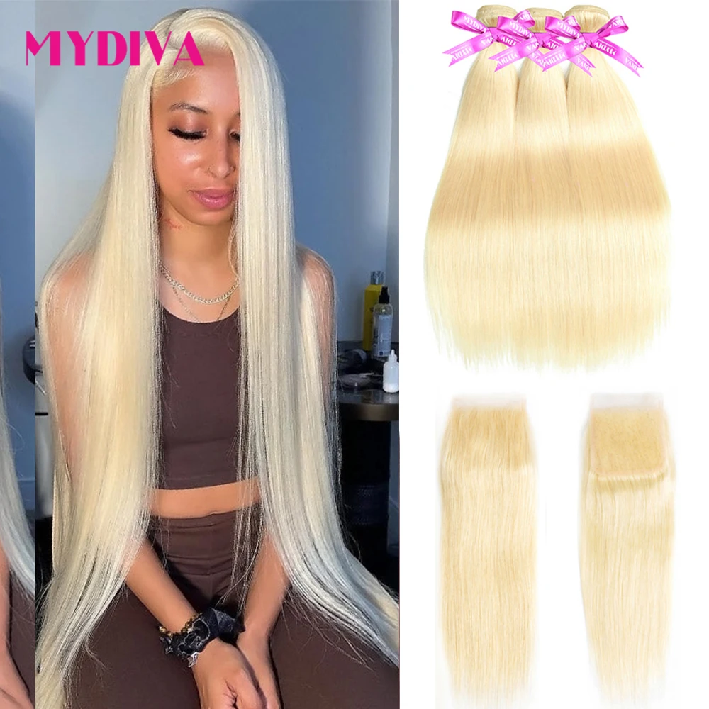 613 Blonde Bundles With Closure Hd Lace Bone Straight Human Hair Bundles With Closure 40 Inches Hair Extensions For Women
613 Blonde Bundles With Closure Hd Lace Bone Straight Human Hair Bundles With Closure 40 Inches Hair Extensions For Women