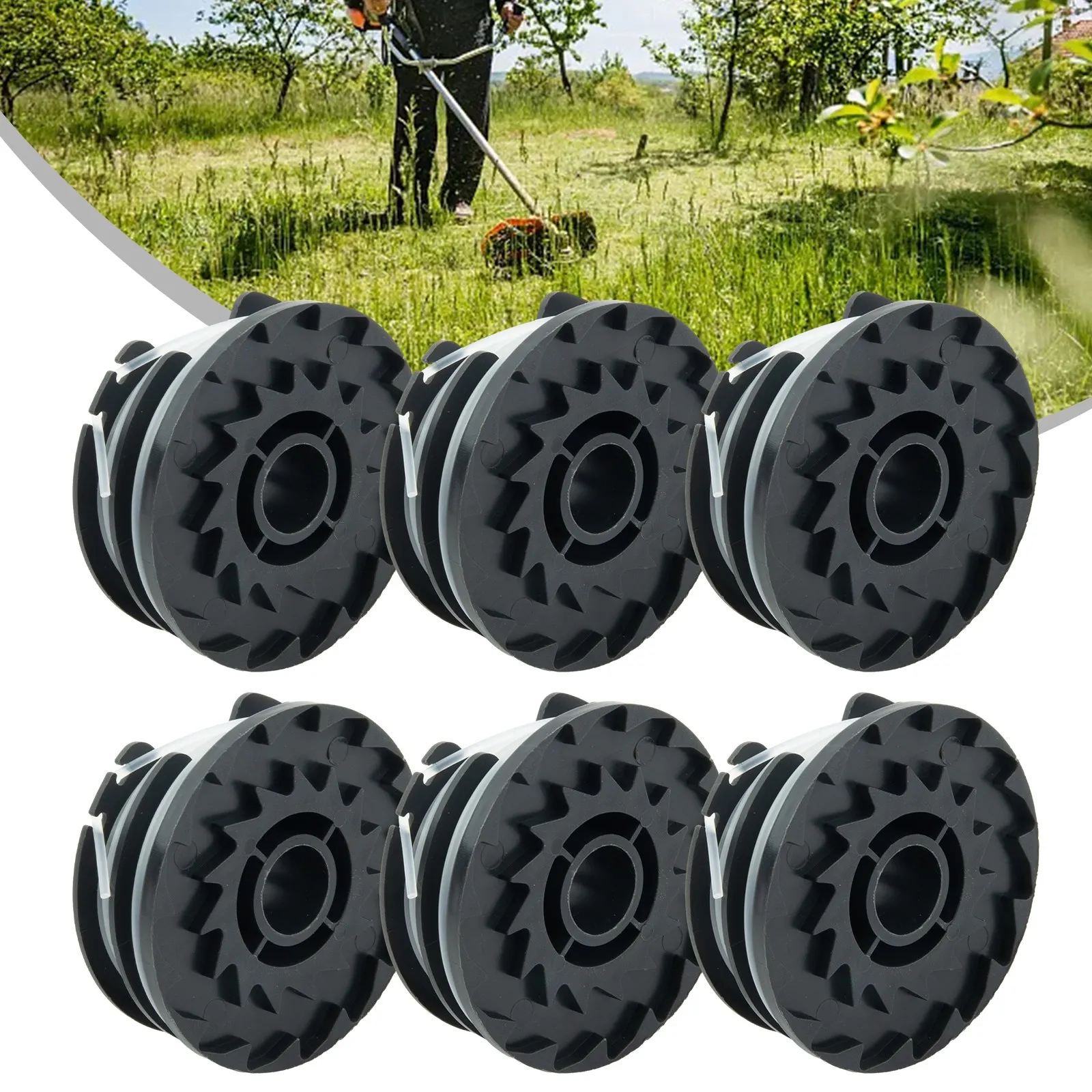 Thread Spools Solid Auto/ Feed Replacement Spool Tool Parts For LIDL /For Parkside Cordless /Grass Trimmer PRTA 20-Li A1 B2 C3
Thread Spools Solid Auto/ Feed Replacement Spool Tool Parts For LIDL /For Parkside Cordless /Grass Trimmer PRTA 20-Li A1 B2 C3