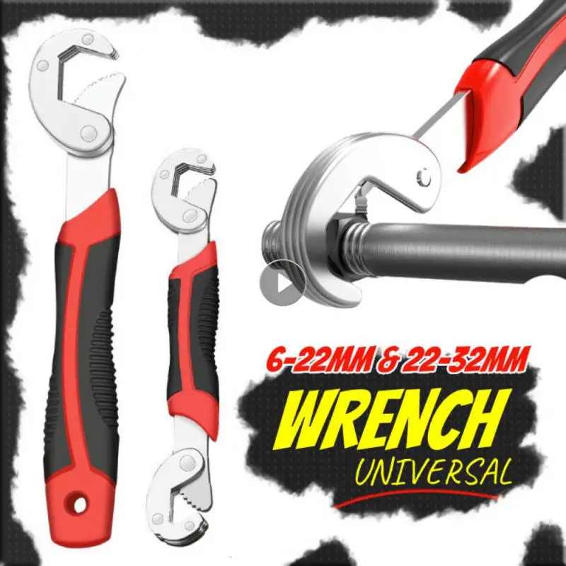 Универсальный ключ для деревообработки, нескользящий Регулируемый Многофункциональный трубный ключ из нержавеющей стали, гаечный ключ, ручные инструменты для домашнего ремонта
Универсальный ключ для деревообработки, нескользящий Регулируемый Многофункциональный трубный ключ из нержавеющей стали, гаечный ключ, ручные инструменты для домашнего ремонта