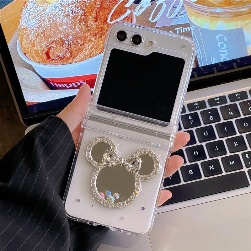 Cartoon Mouse Mirror Phone Case for Samsung Galaxy Z Flip 5 4 3 Protective Back Cover for ZFlip3 ZFlip4 ZFlip5 Case Shell
Cartoon Mouse Mirror Phone Case for Samsung Galaxy Z Flip 5 4 3 Protective Back Cover for ZFlip3 ZFlip4 ZFlip5 Case Shell