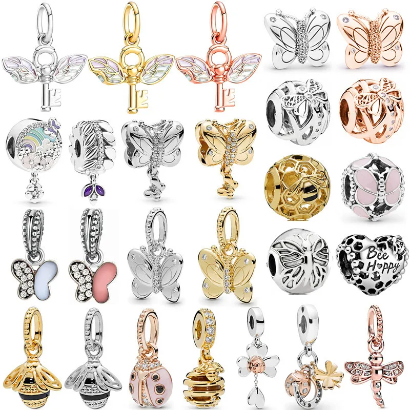 1Pcs New Insect Dragonfly Dutterfly Pendant Fits the Original Pandora Bracelet Necklace Accessory Women DIY Jewelry Making Gifts
1Pcs New Insect Dragonfly Dutterfly Pendant Fits the Original Pandora Bracelet Necklace Accessory Women DIY Jewelry Making Gifts