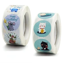 100PCS Cat Birthday Sticky Labels Thank You Sticker Sealing Paper Stickers Stationery Supply Decoration Child Scrapbooking
100PCS Cat Birthday Sticky Labels Thank You Sticker Sealing Paper Stickers Stationery Supply Decoration Child Scrapbooking