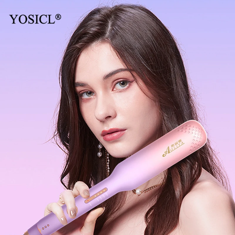 Flat Iron for Thick Hair, Professional Hair Straightener Ceramic Tourmaline Ionic Plates,20s Instant Heating Straightening Iron
Flat Iron for Thick Hair, Professional Hair Straightener Ceramic Tourmaline Ionic Plates,20s Instant Heating Straightening Iron